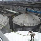 山西汾酒廠(chǎng)糧食儲(chǔ)罐